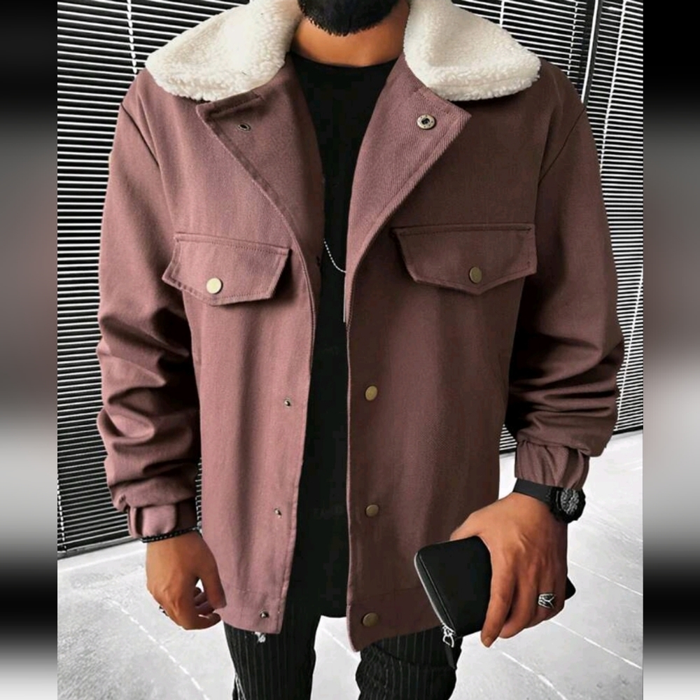 New! Men's born collar jacket size small